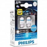 PHILIPS Xtreme Vision 360 LED W5W T10 8000K (Twin)